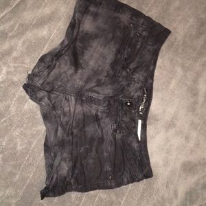 LOVEsick distressed shorts